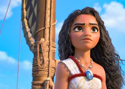 Moana looks confidently ahead in Moana 2