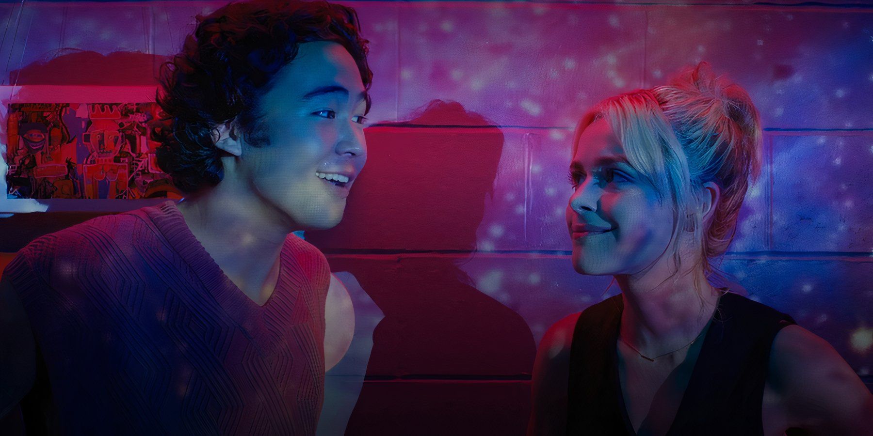 Actor Nico Hiraga and actress Kiernan Shipka as Ben and Jamie in Sweethearts. 