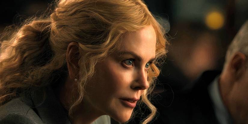 Nicole Kidman as Kaitlyn viewed in profile in Lioness season 2 episode 4