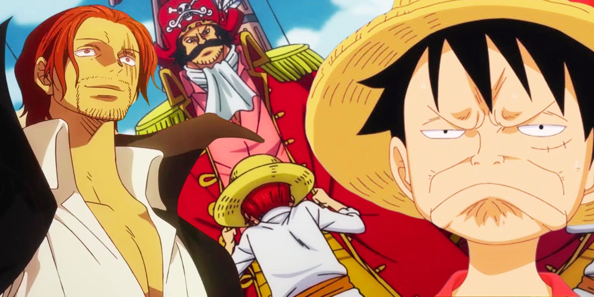 One Piece Confirms Shanks Is Roger's True Sucessor And Not Luffy