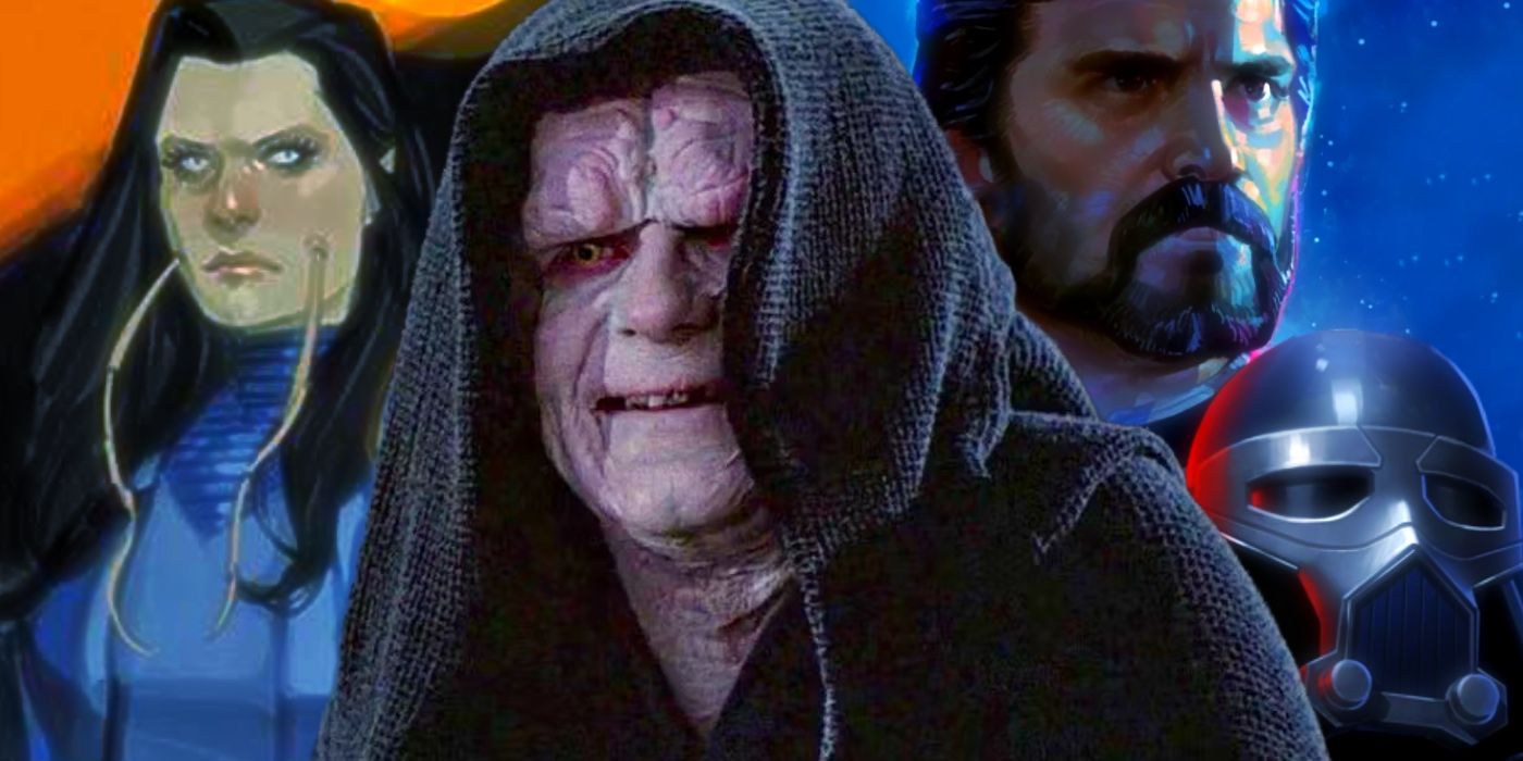 Palpatine and New Empire Vilains Custom Star Wars Image