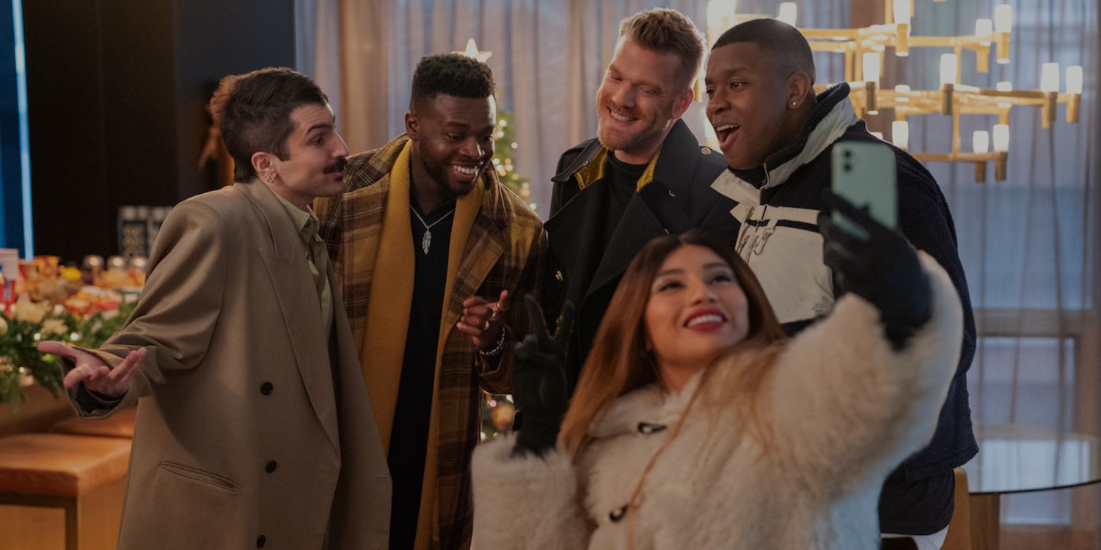 Pentatonix in Meet Me Next Christmas