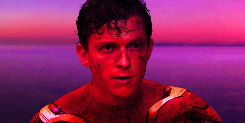 Peter Parker casting his spell in Spider-Man No Way Home
