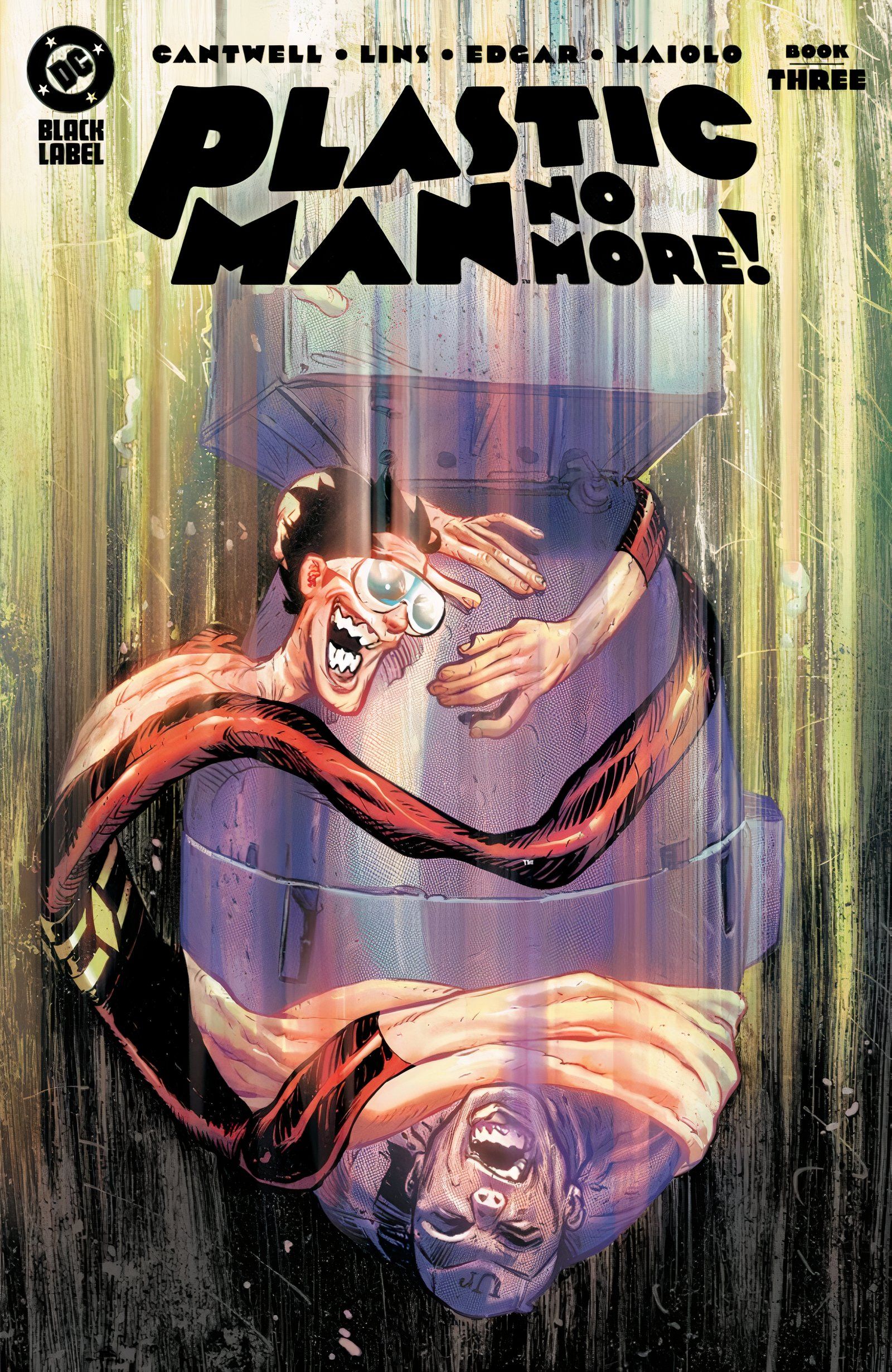 Plastic Man No More #3 capa principal Alex Lins-1