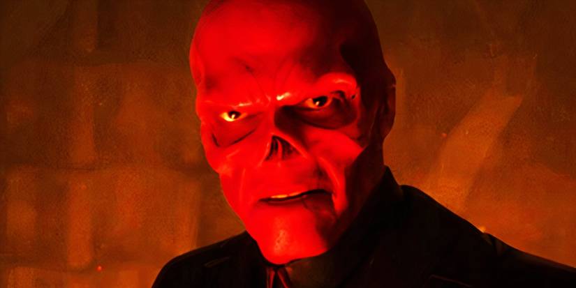 Red Skull speaking to Captain America in Captain America The First Avenger.