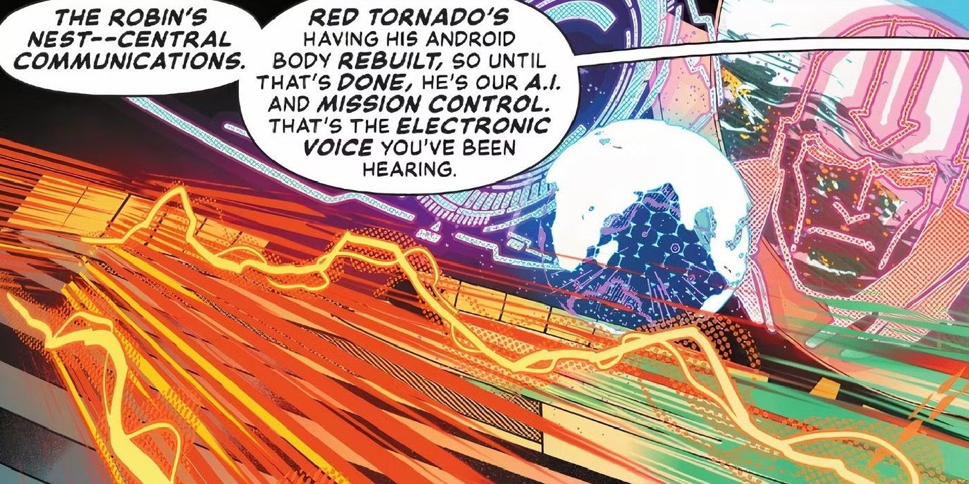 red tornado takes over justice league missions