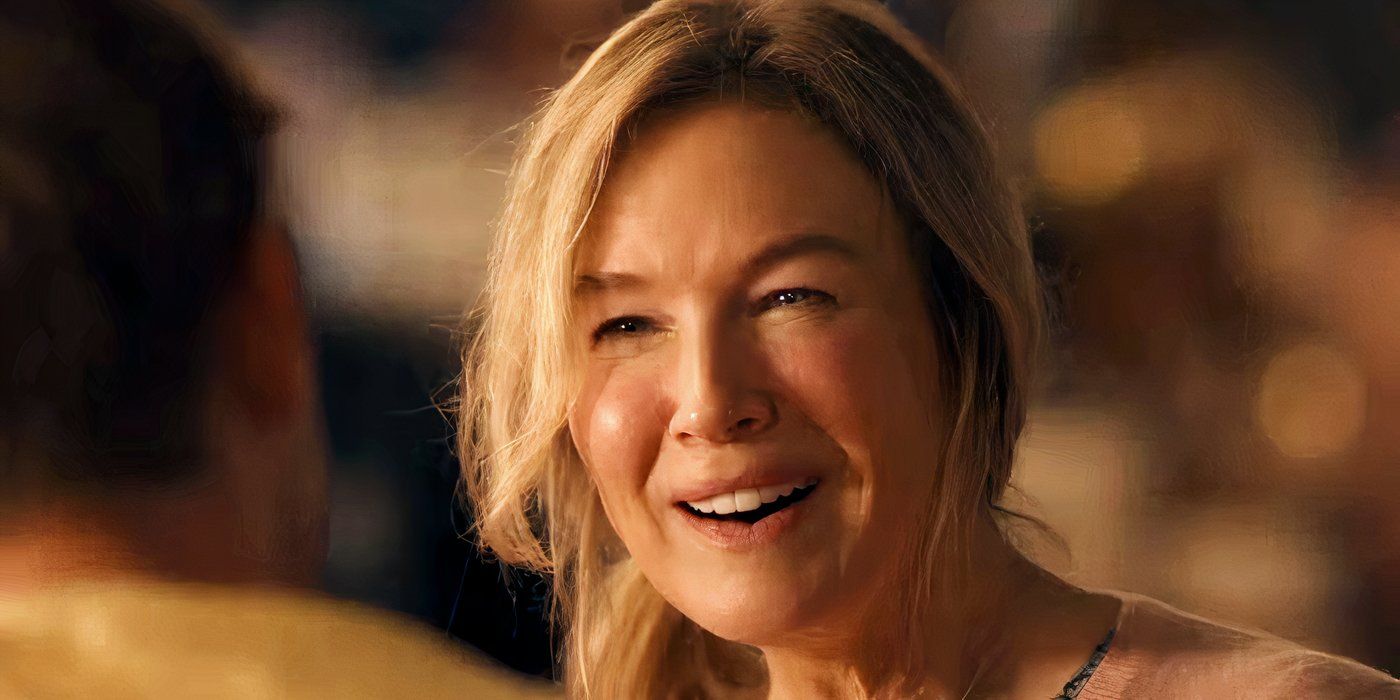 Renee Zellweger smiling in Bridget Jones Mad About The Boy