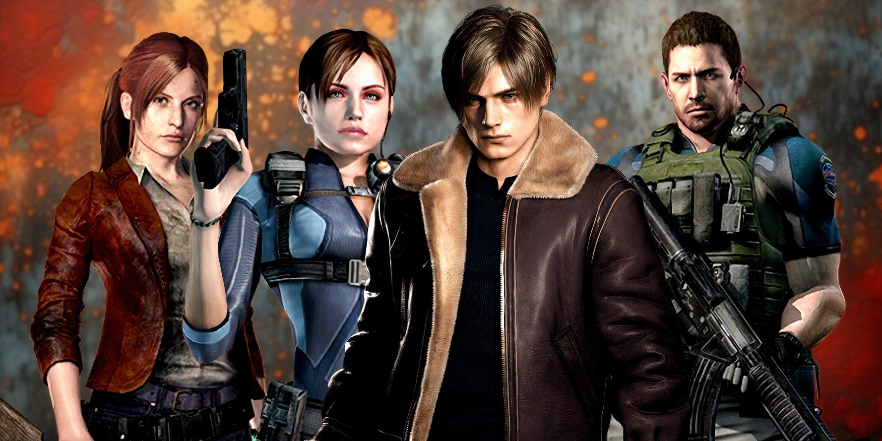 Resident Evil progagonists from previous Resident Evil games