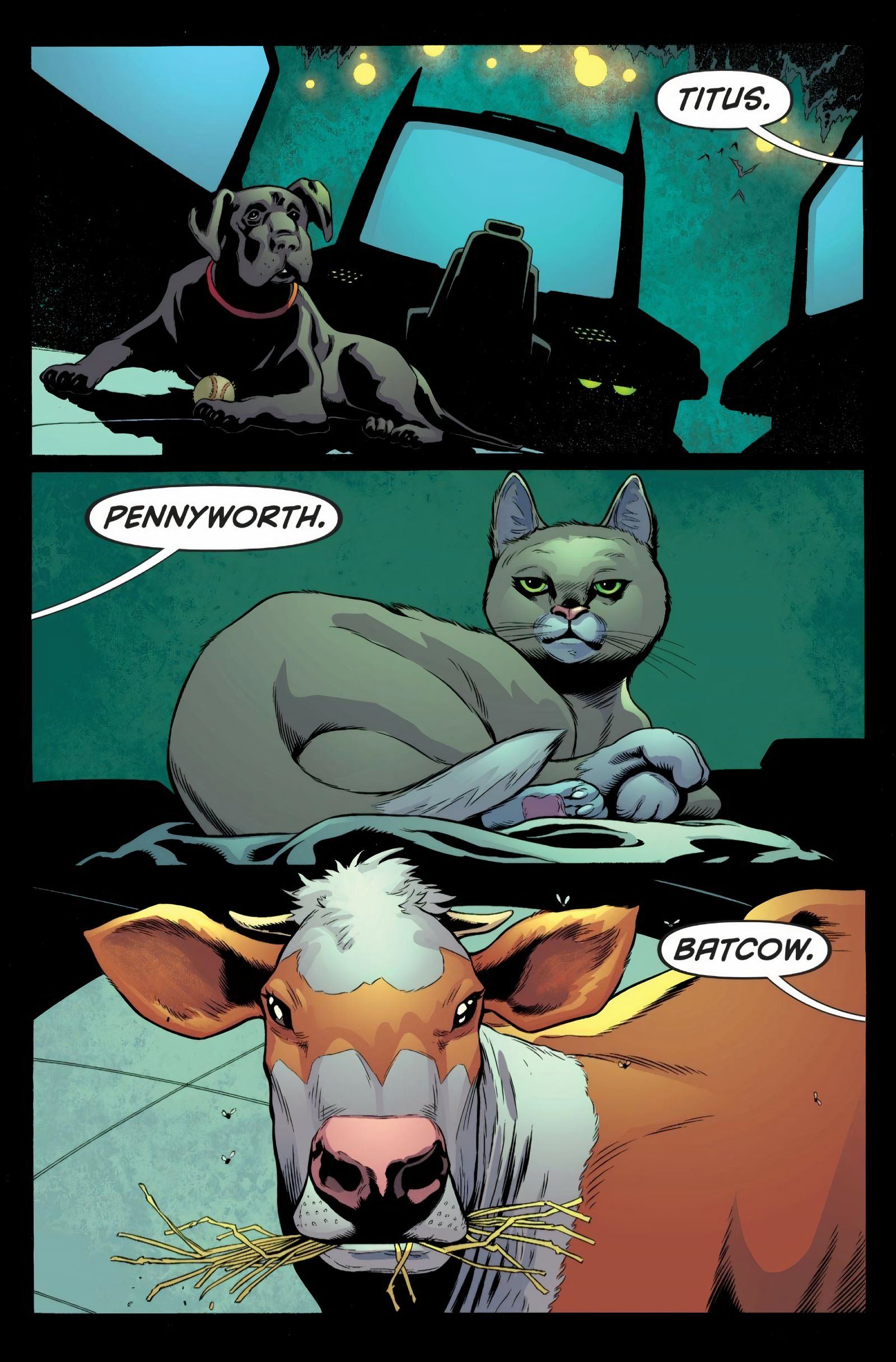 Robin Damian Wayne Pets Robin Son of Batman #9