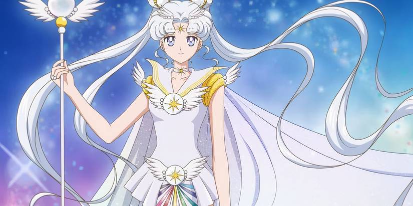 Sailor Moon's final incarnation as Sailor Cosmos