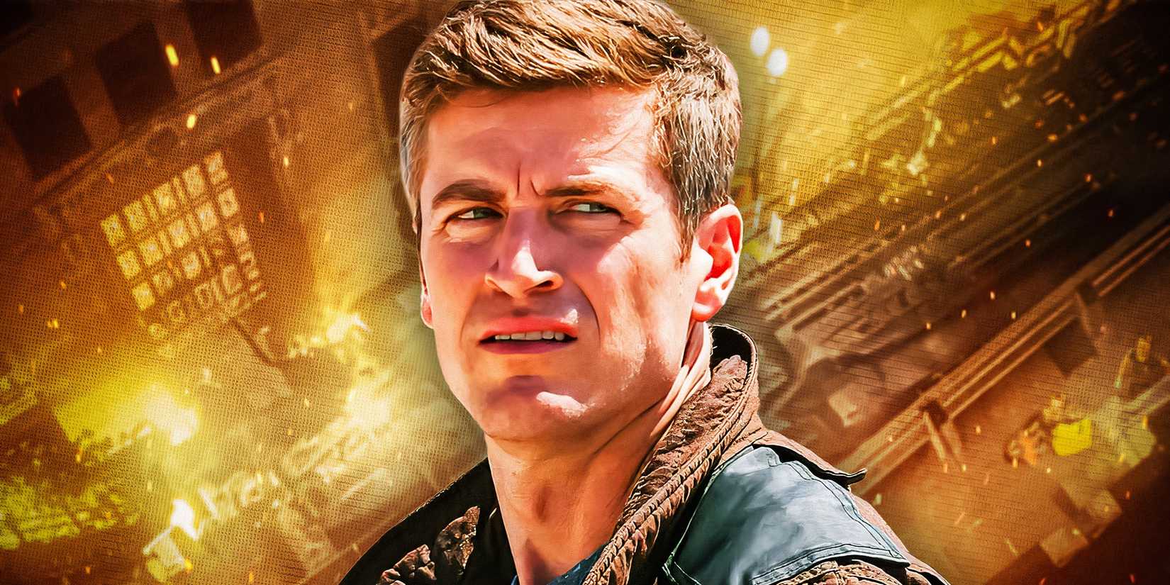 Jake Lockett as Sam Carver in Chicago Fire.