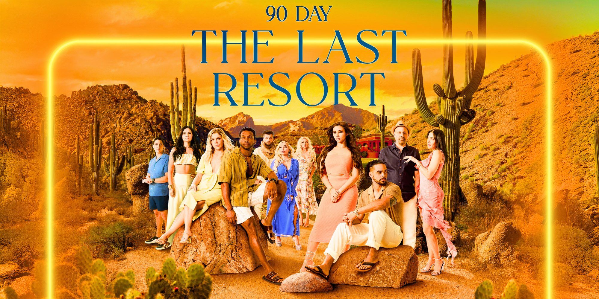 image of 90 Day: The Last Resort Season 2 cast with desert background