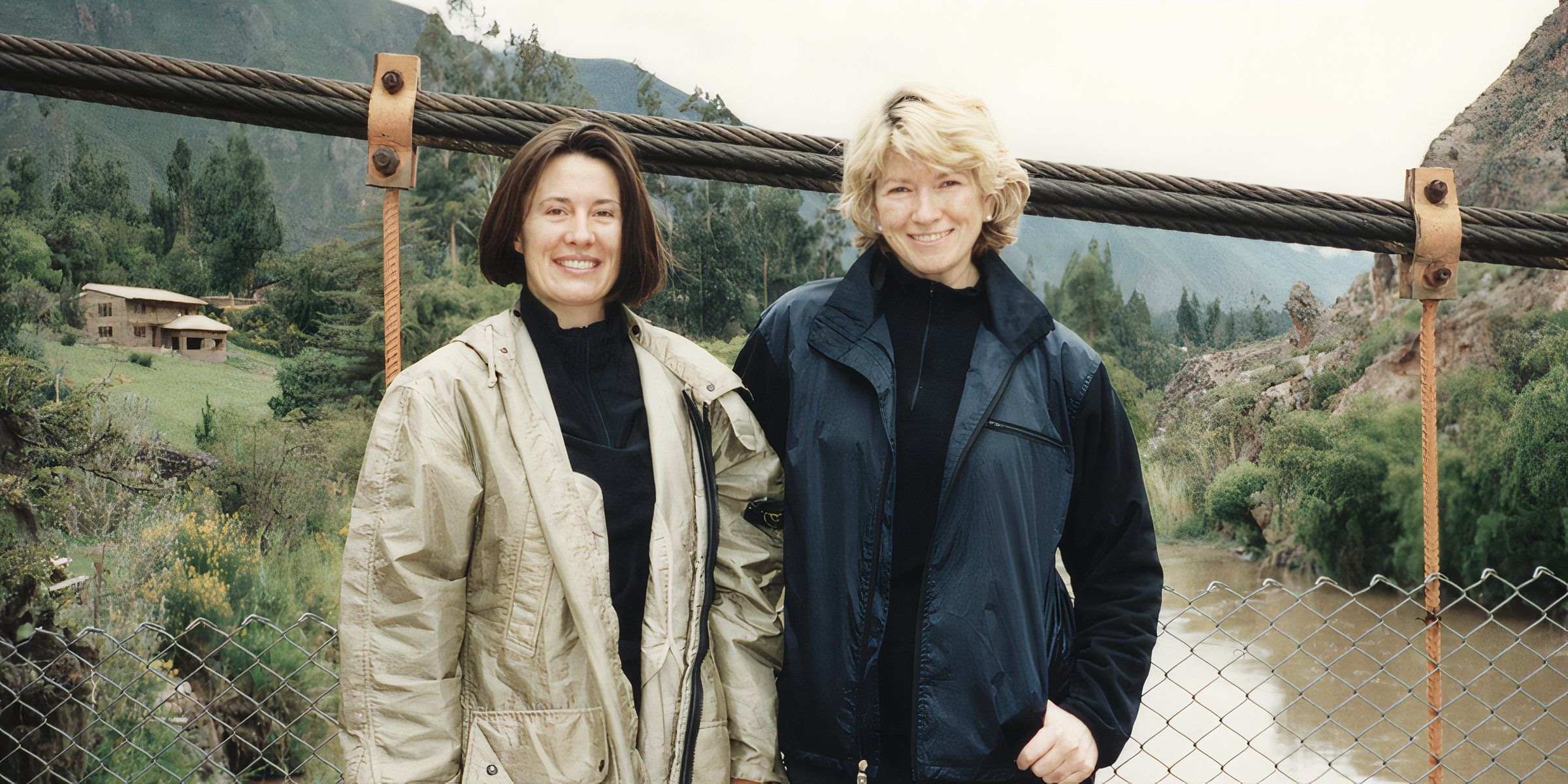 Martha Stewart and Mariana Pasternak