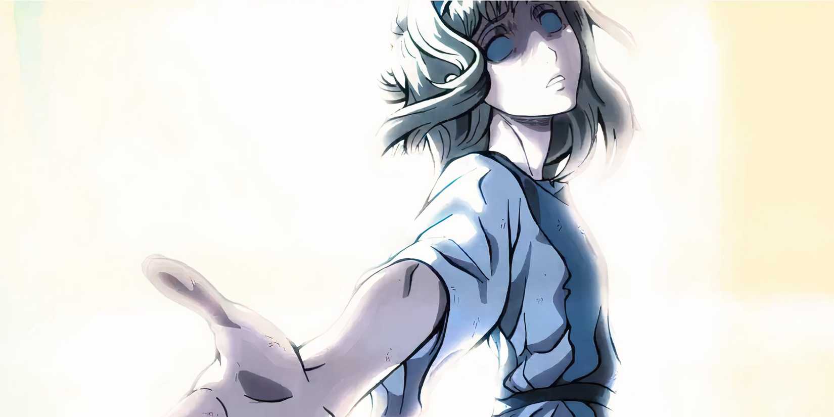 Requiem's animation of Ymir Fritz extending her hand