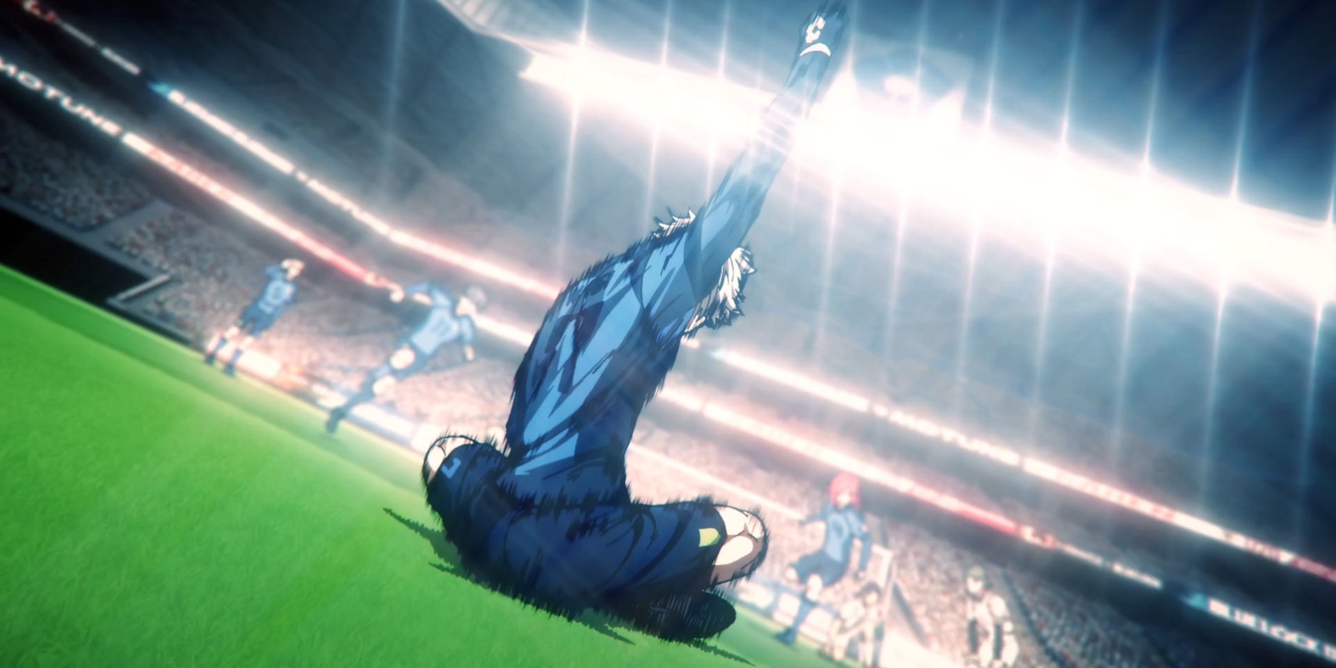 seishiro nagi comemora gol blue lock temporada 2 episódio 7