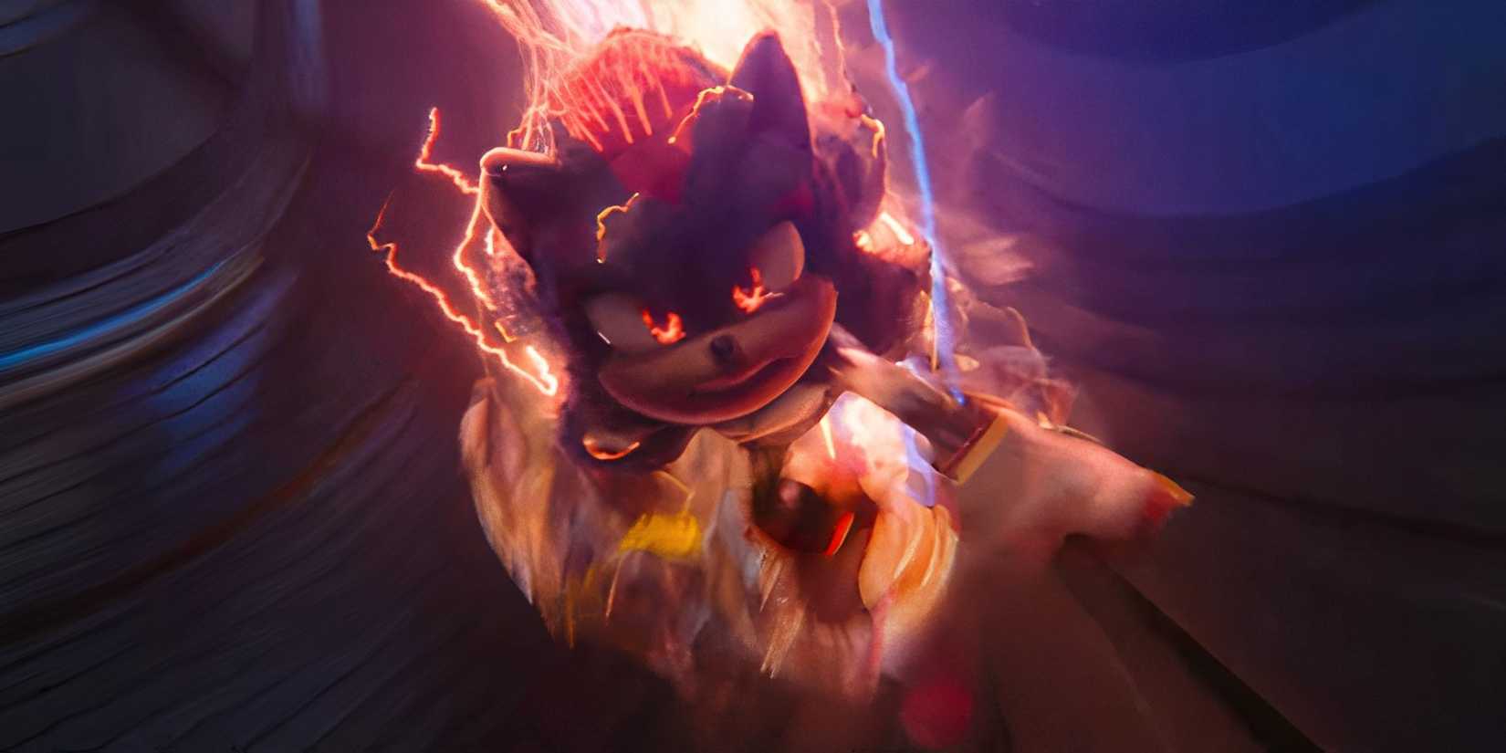 Shadow running to power Space Colony ARK in Sonic the Hedgehog 3