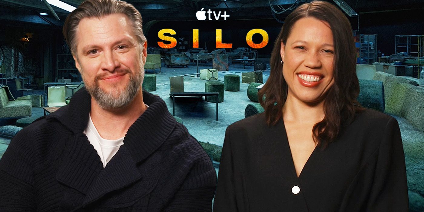 Las estrellas de Silo, Remmie Milner y Shane McRae, se burlan del papel de Mechanical en la creciente rebelión de la temporada 2