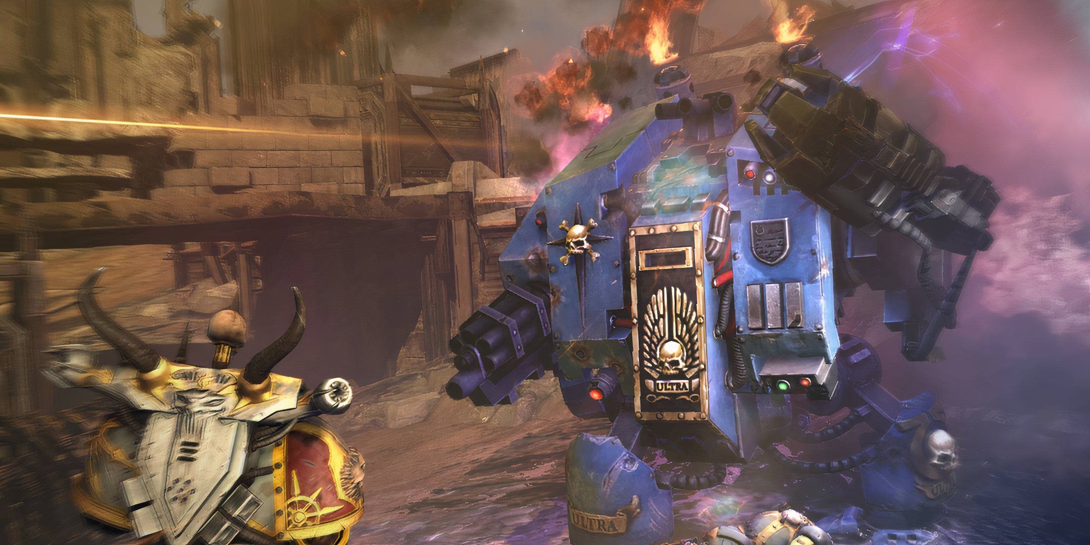 The Hidden Story Behind Warhammer 40k: Space Marine 2's Fan Favorite Dreadnought