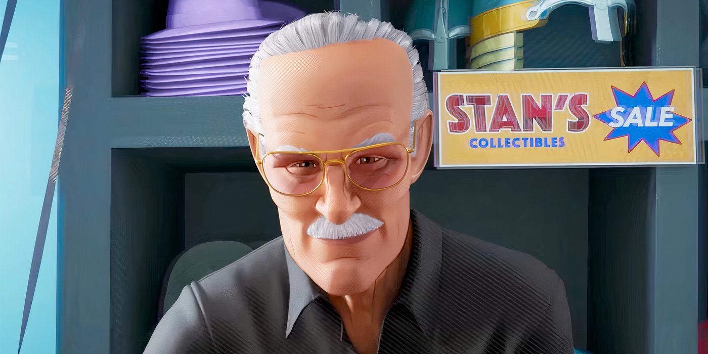 Stan Lee in Spider-Man Into the Spider-Verse