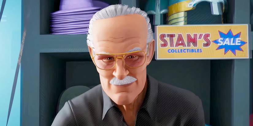 Stan Lee in Spider-Man Into the Spider-Verse