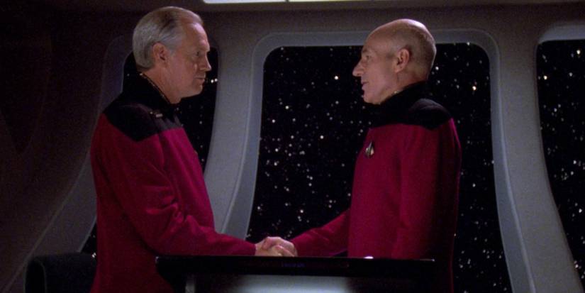 Star Trek TNG Chain of Command Captain Jellico Picard