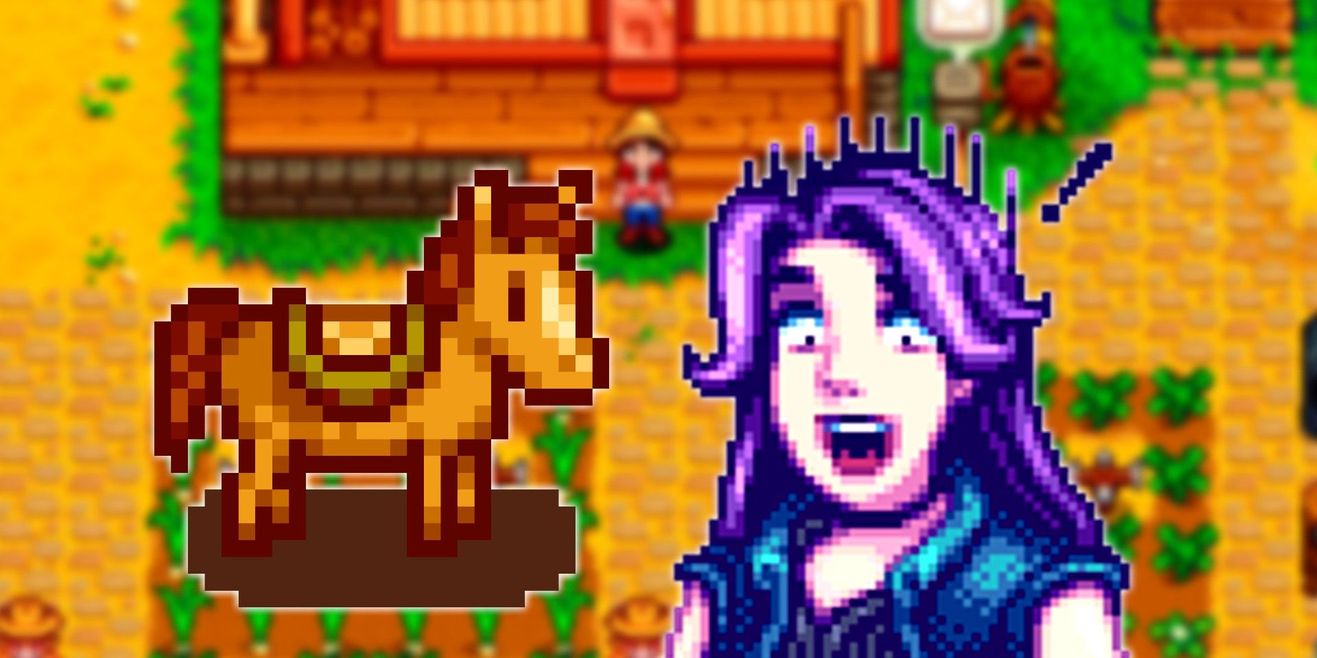 Un hilarante fallo en la actualización de Stardew Valley 1.6 hace que el caballo de un fan se multiplique