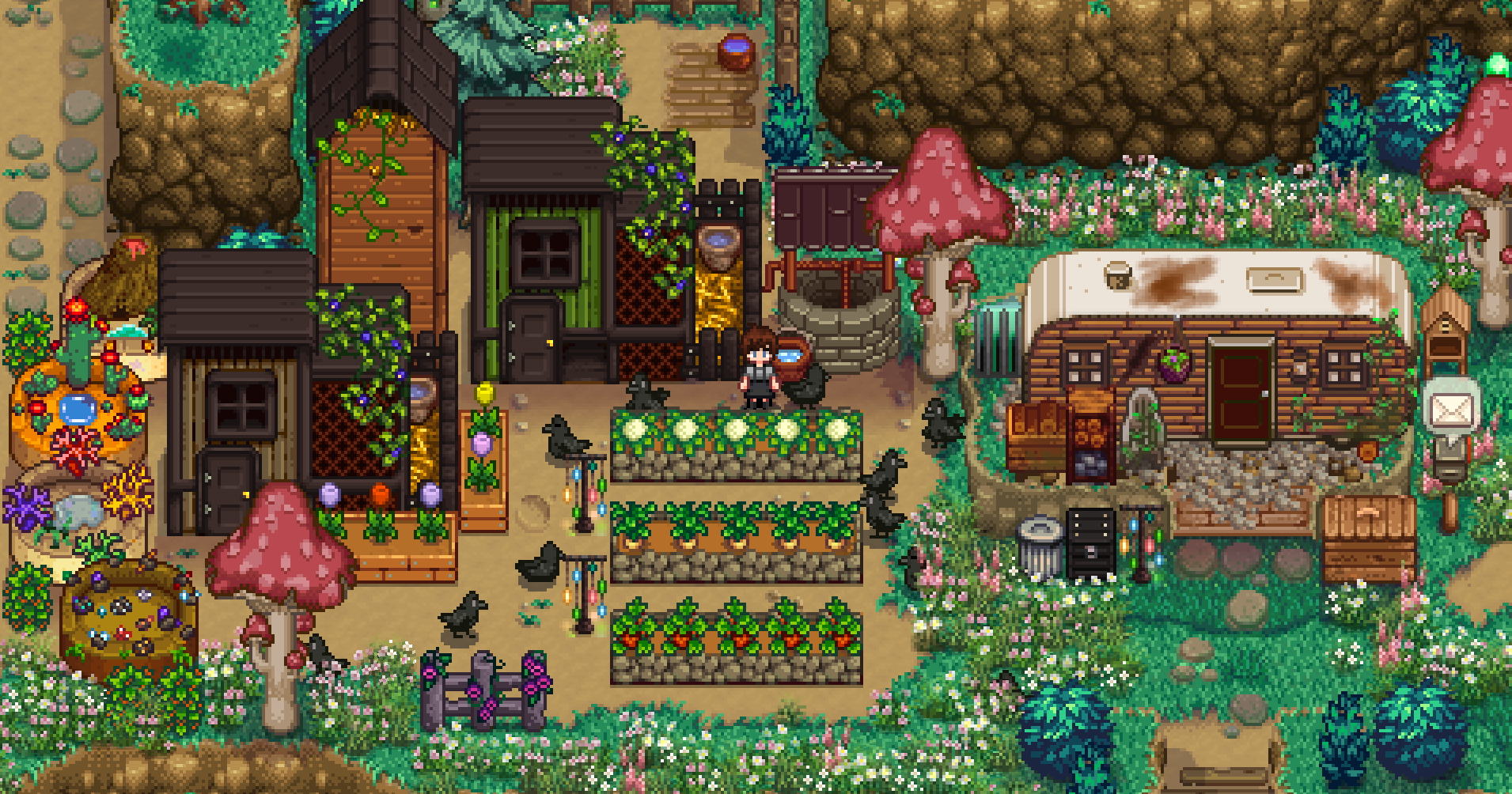 Todos los Rarecrows de Stardew Valley, clasificados por dificultad