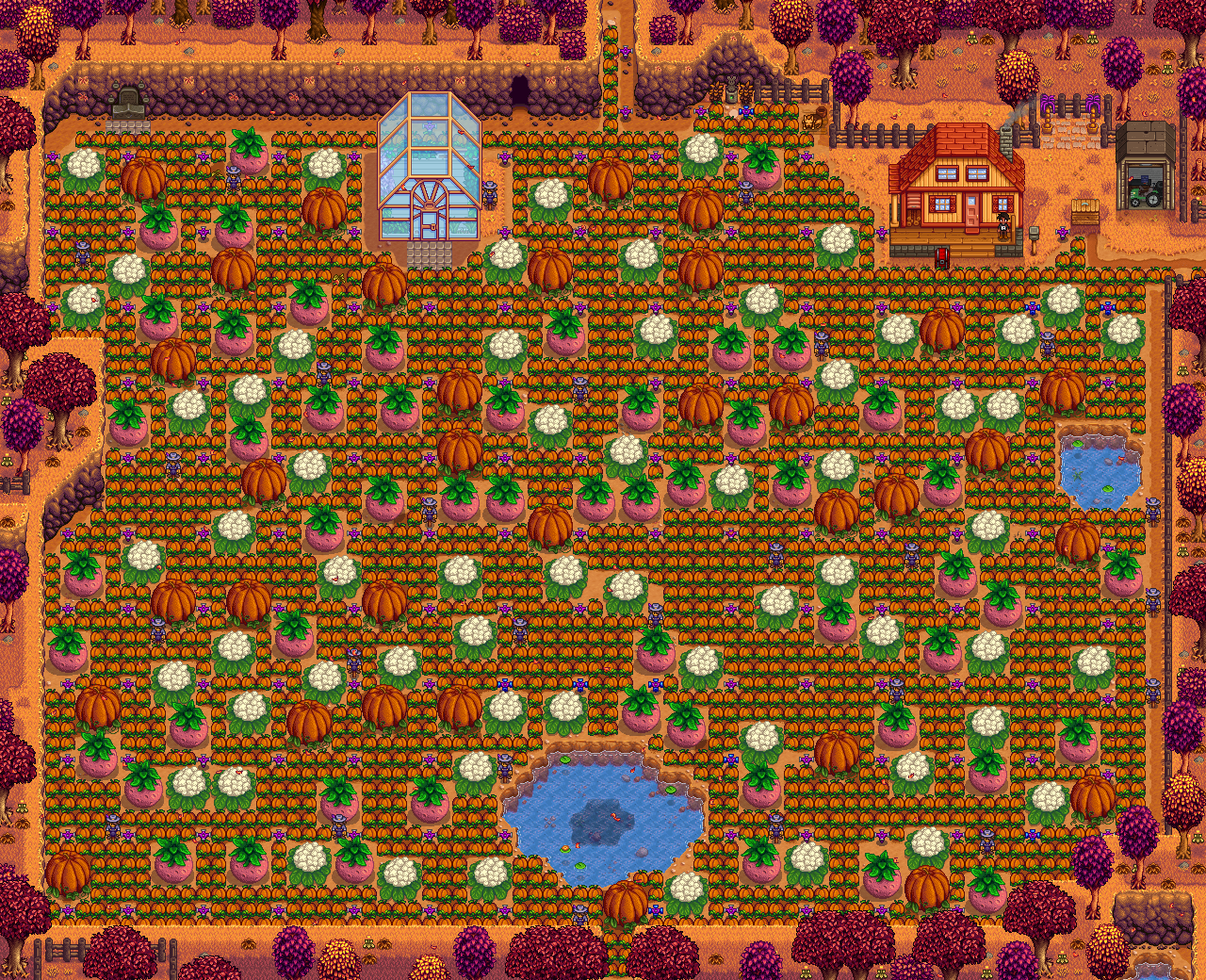 Todos los Rarecrows de Stardew Valley, clasificados por dificultad