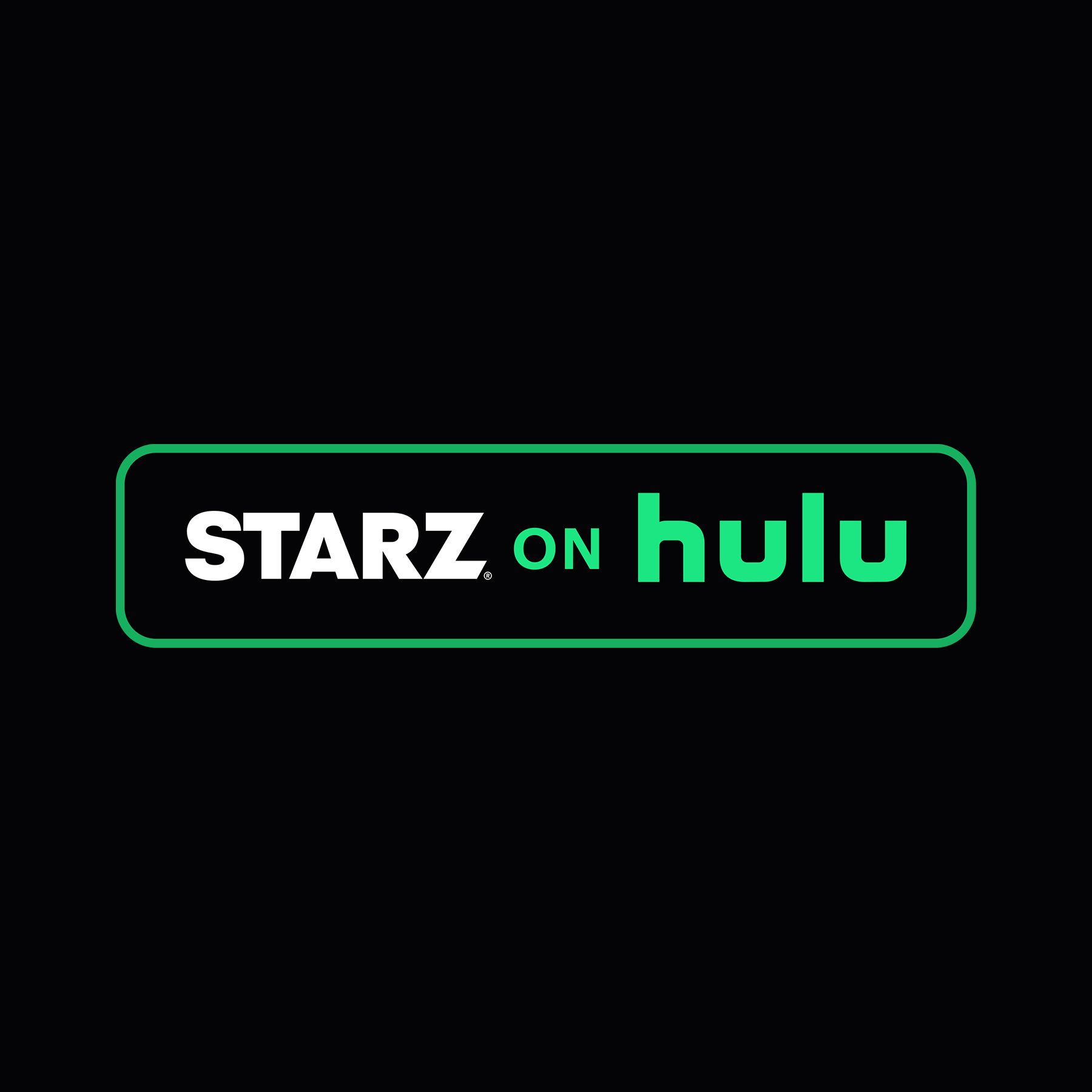 Starz (via Hulu) - logo