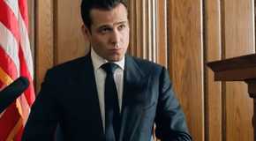 Harvey on the stand in the Suits episode "Rules of the Game"