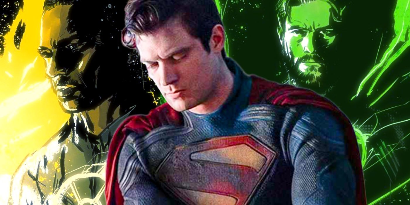 La teoría del universo Super Dark DC explica cómo la película de Superman de 2025 prepara el show de Linterna Verde