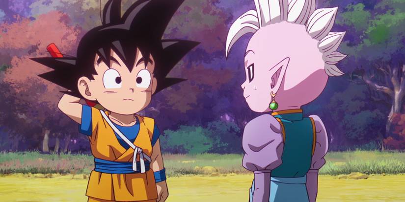 Supreme Kai Shin and Goku in Dragon Ball Daima