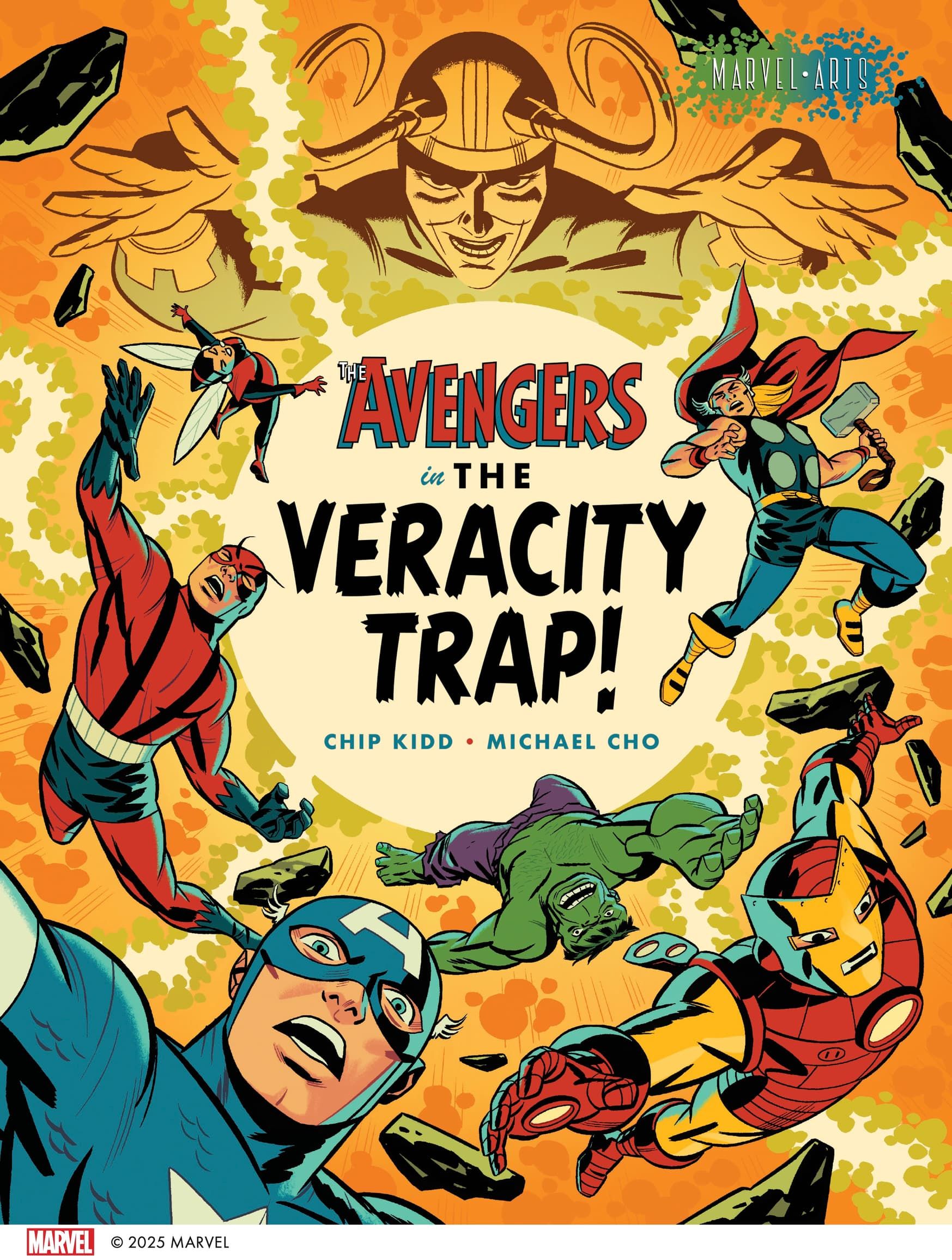 Capa de Os Vingadores na Armadilha de Veracidade