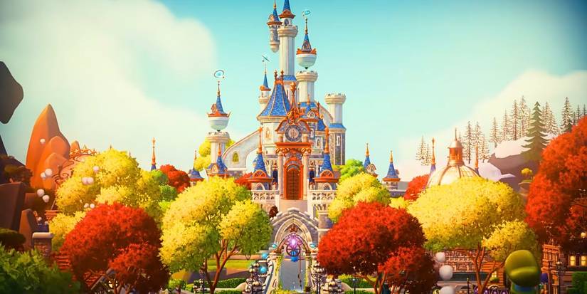 The Dreamlight Castle in Disney Dreamlight Valley