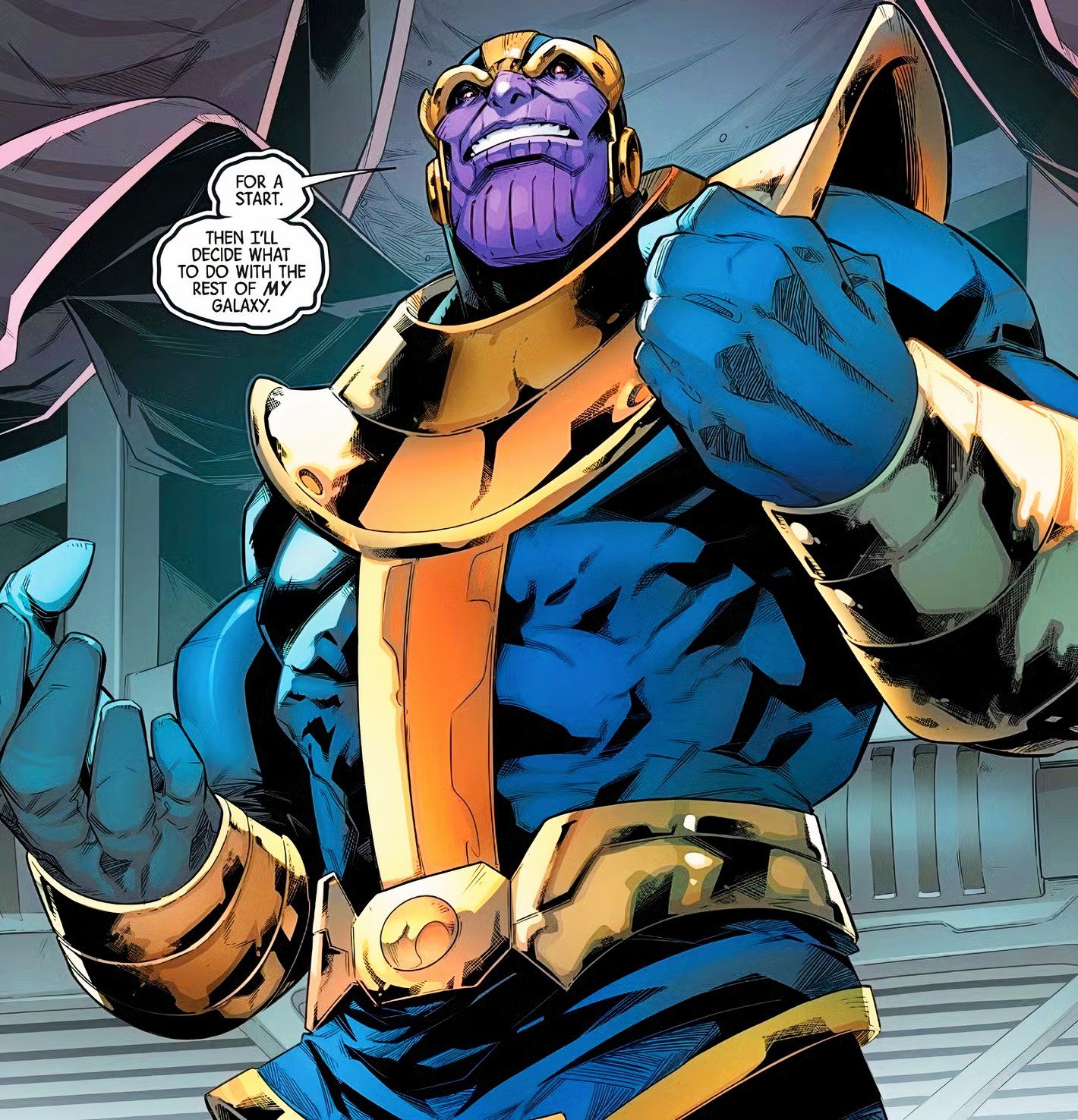 O Conselho Galáctico faz de Thanos seu líder