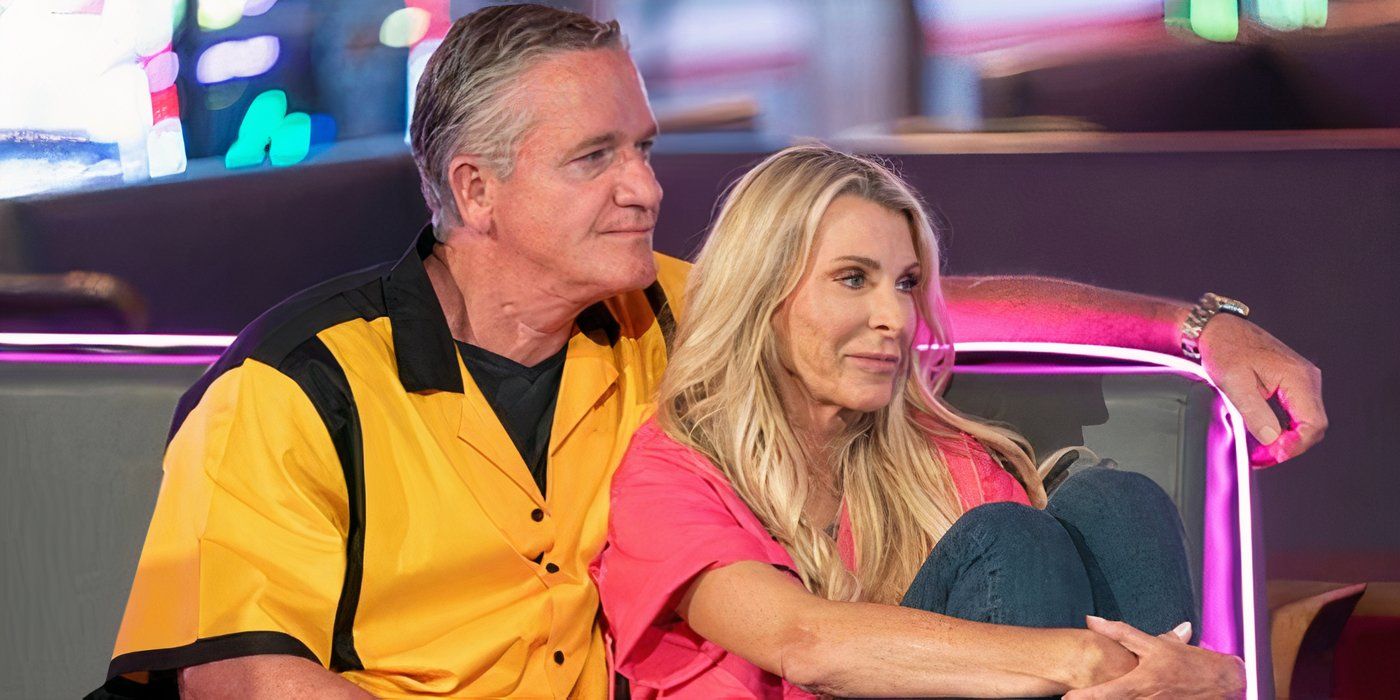 The Golden Bachelorette Couple Chock Chapple and Joan Vassos On Bowling Group Date