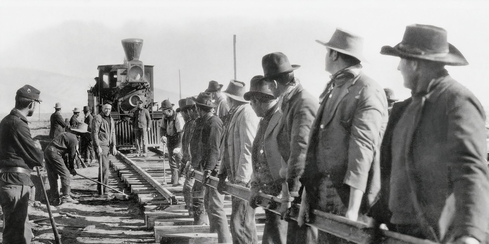 Still from The Iron Horse (1924) dir. John Ford