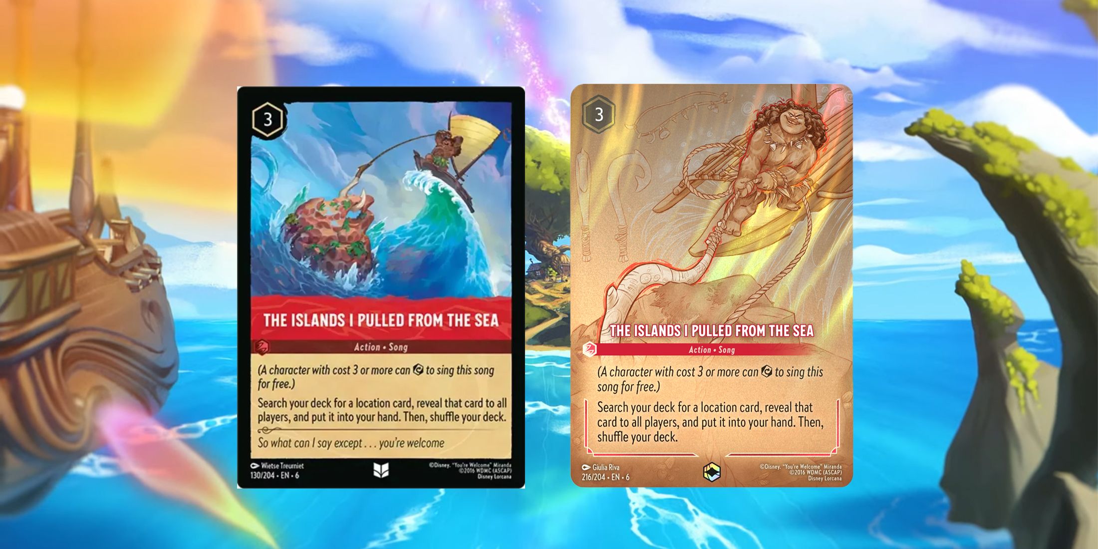 All Disney Lorcana: Azurite Sea Enchanted Cards, Ranked