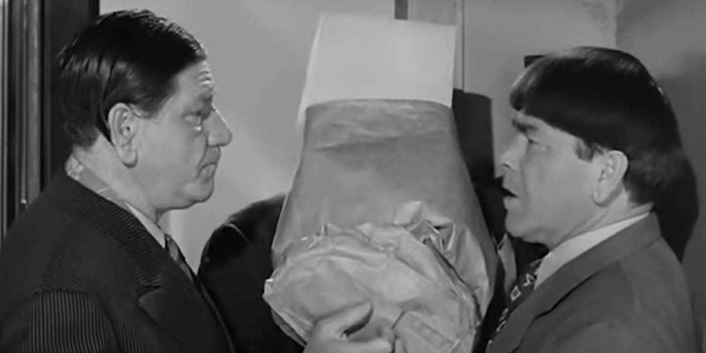 Three Stooges ``What Did He Say?'' Quote