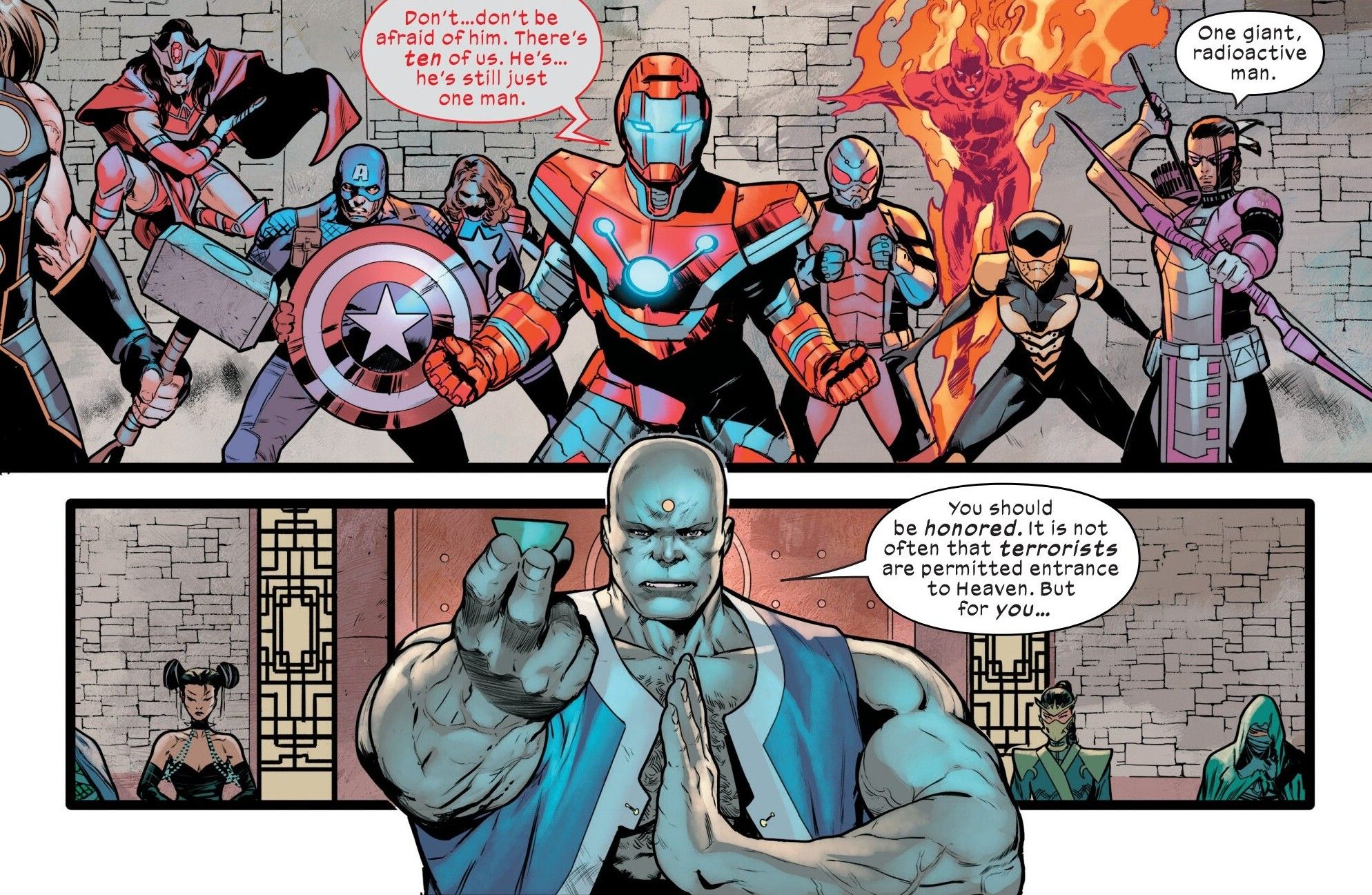  the Ultimates face the Legendary Hulk.