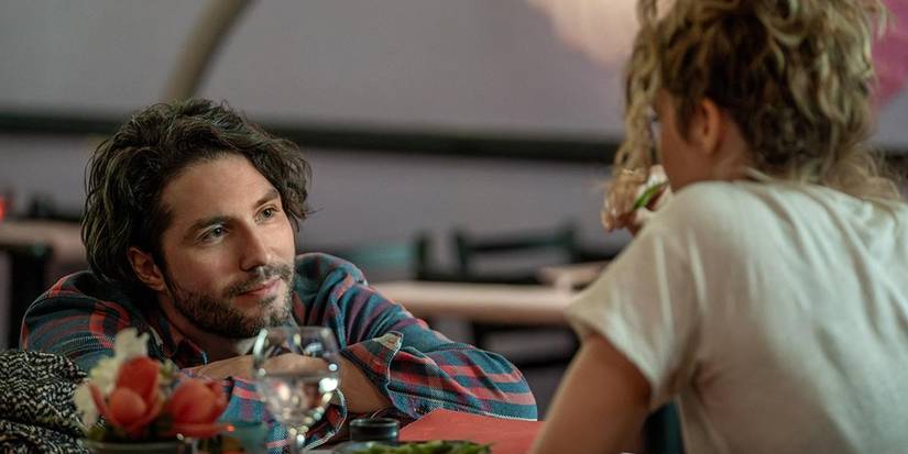 Three Women scene of Jack (John Patrick Amedori) looking at Gia (Shailene Woodley).