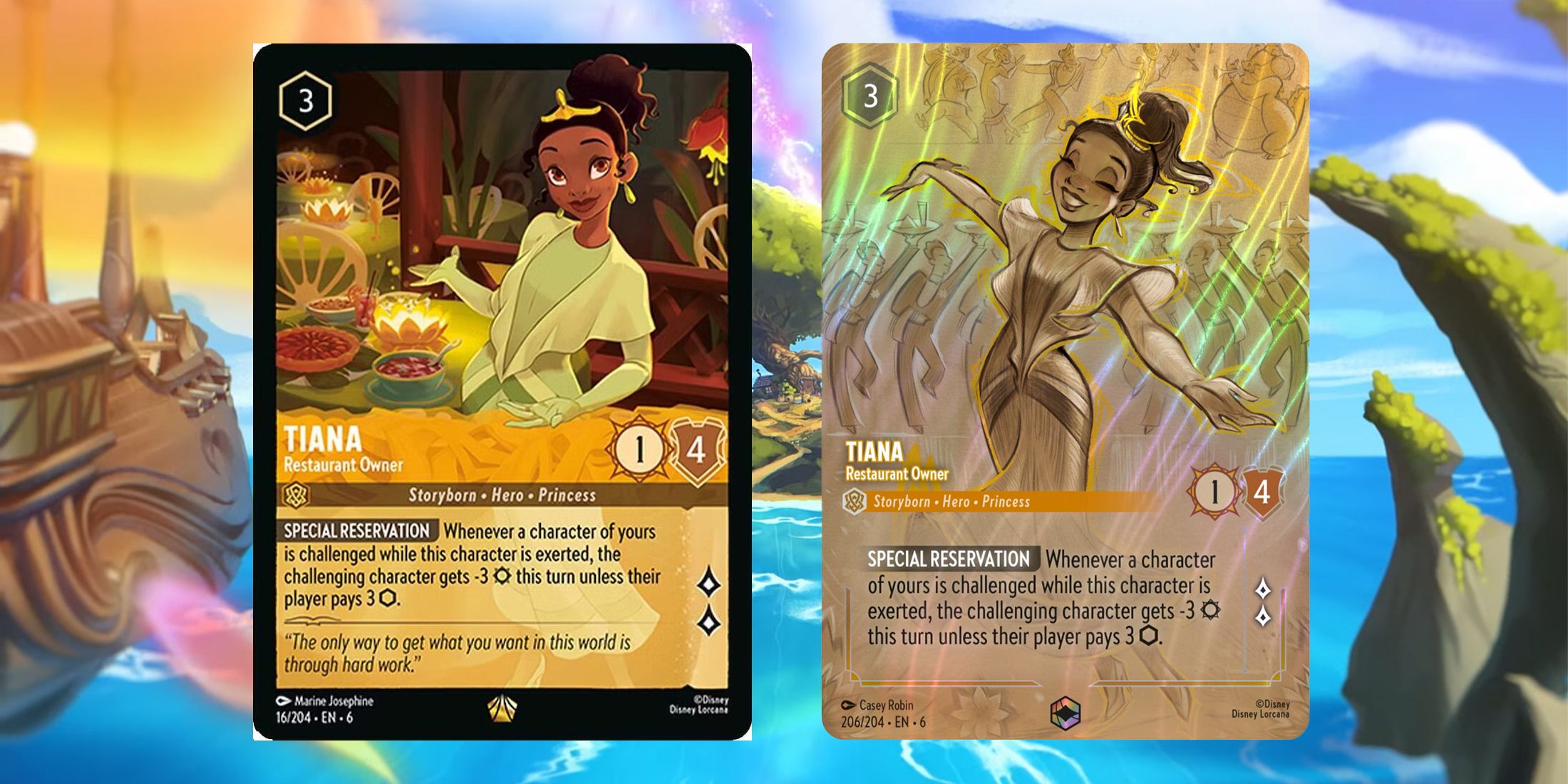 All Disney Lorcana: Azurite Sea Enchanted Cards, Ranked