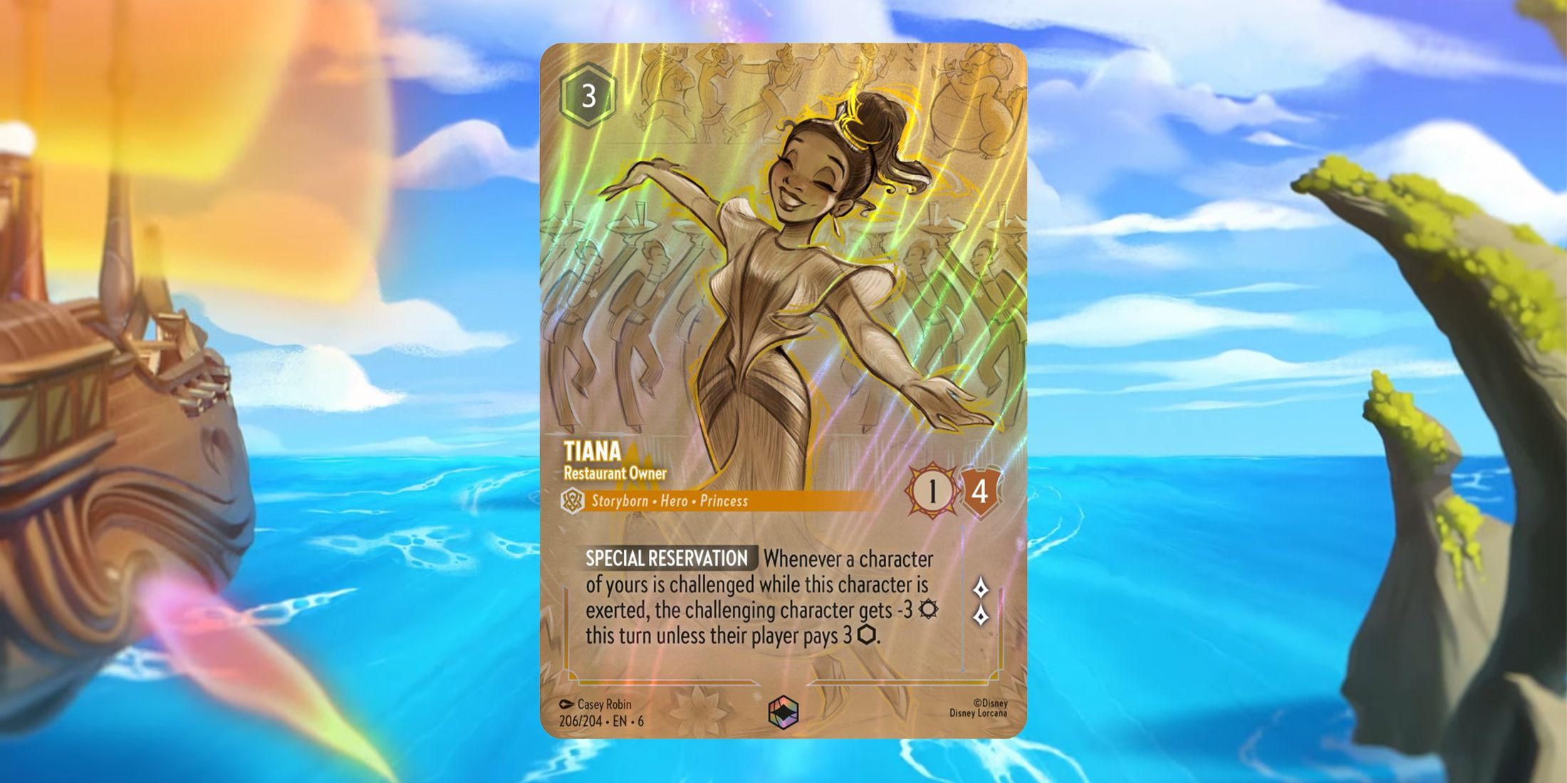 All Disney Lorcana: Azurite Sea Enchanted Cards, Ranked