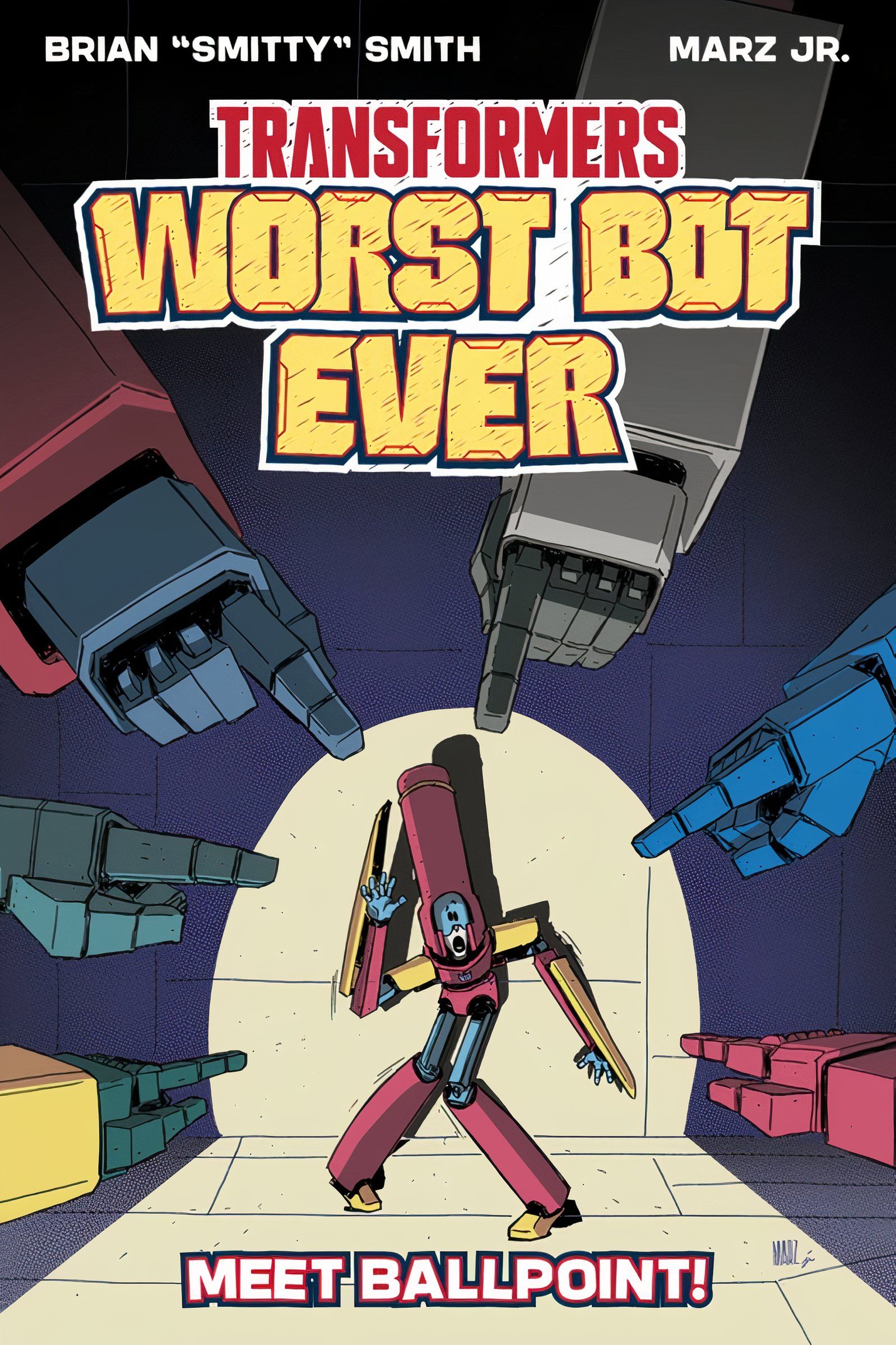 Transformers Worst Bot Ever – Conheça a capa principal do Ballpoint