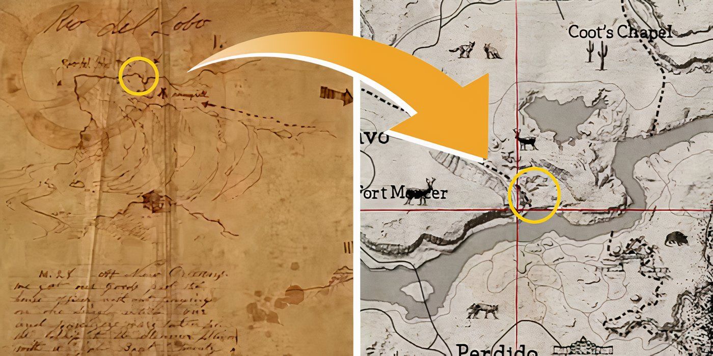 Treasure Map 2 Location in Red Dead Redemption