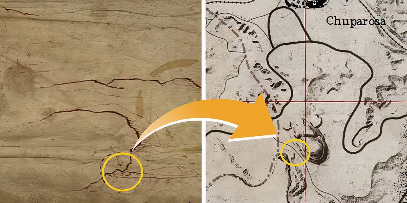 Treasure Map 6 Location in Red Dead Redemption