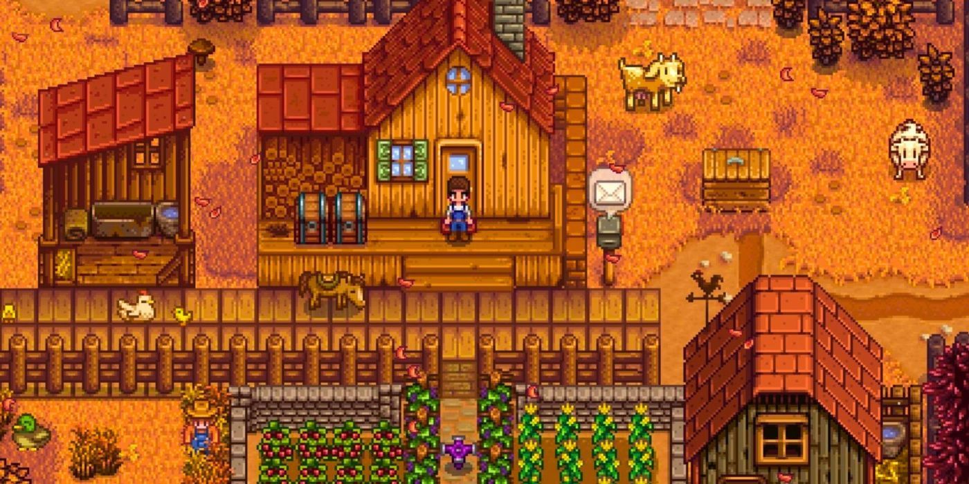 El jugador de Stardew Valley recrea una impresionante obra de arte con un elaborado diseño de granja