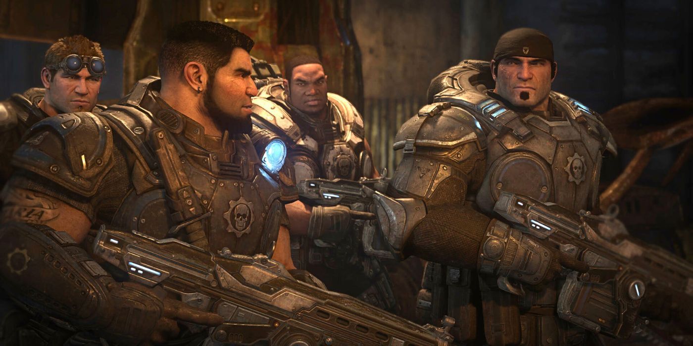 Gears of War 2&rsquo;s Delta Company feat. Marcus, Dom, Baird, and Cole