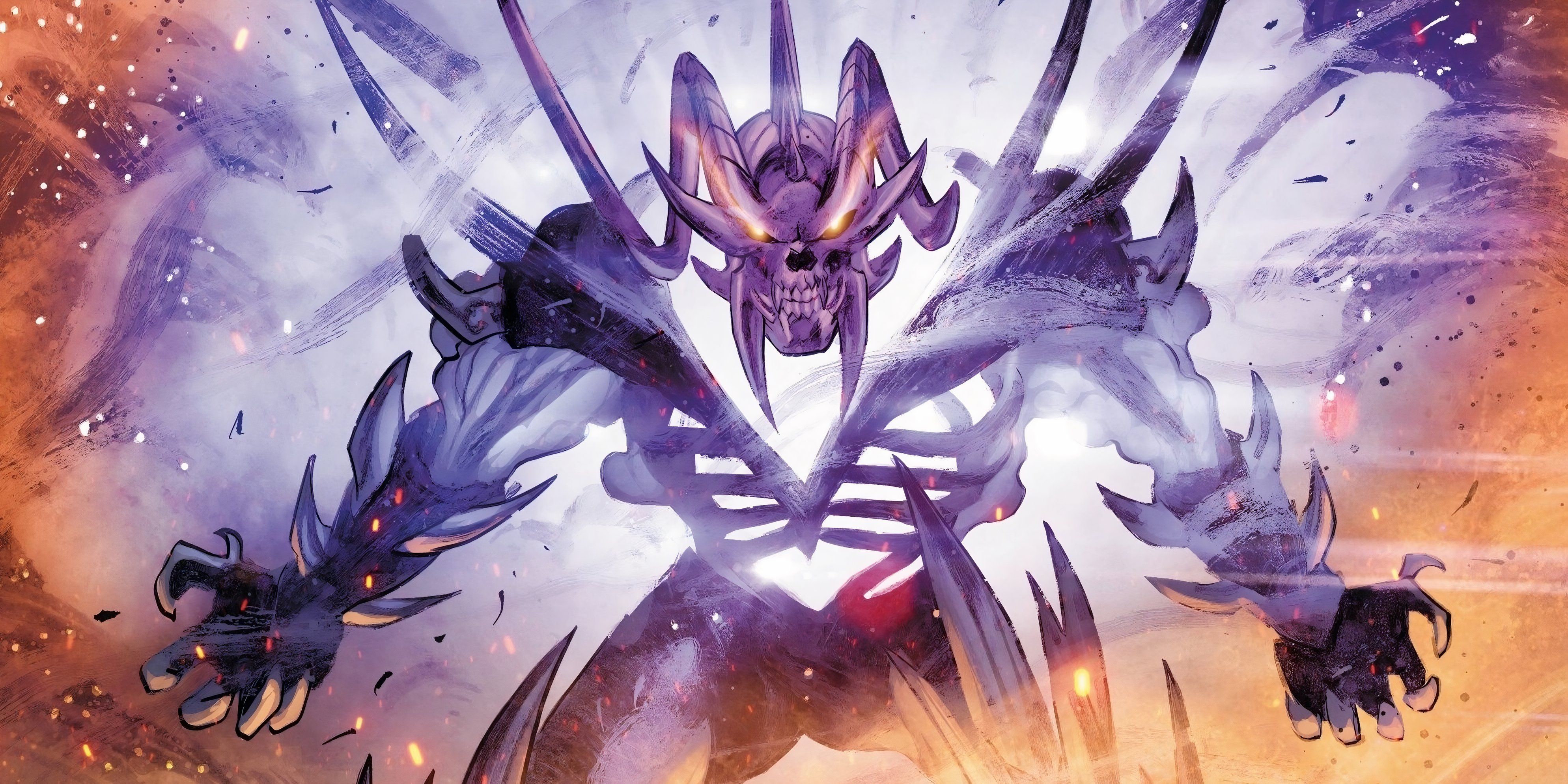 Vengeance unleashes the full power of his demonic form.