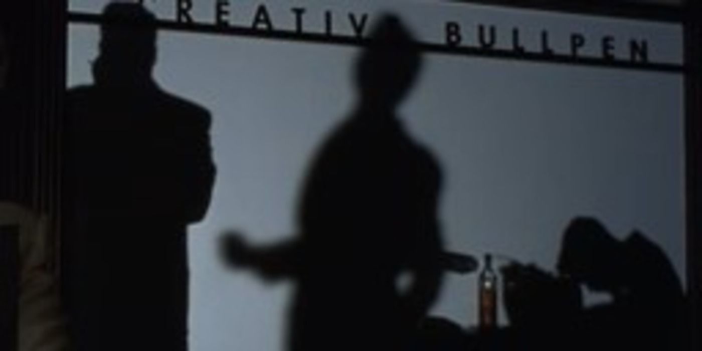 Silhouette of Sam Raimi As Hudsucker Brainstormer  The Coen brothers’ The Hudsucker Proxy (1994)